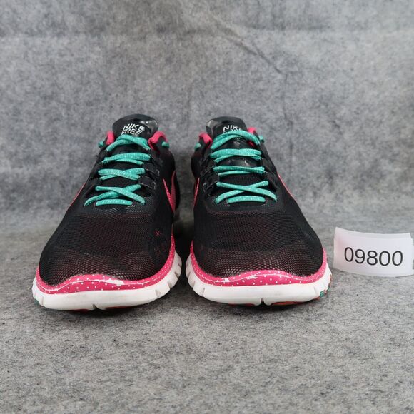 Nike Shoes Womens 8 Athletic Trainers Free 3.0 Advantage Running Sneaker Black - Picture 3 of 13